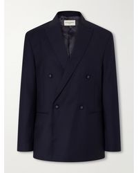 Officine Generale - Merrick Wool, Cashmere And Silk-Blend Suit Jacket - Lyst
