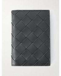 Bottega Veneta - Intrecciato Leather Bifold Cardholder - Lyst