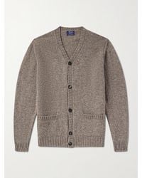 William Lockie - Virgin Wool Cardigan - Lyst