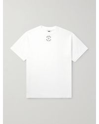 SAINT Mxxxxxx - Born X Raised T-Shirt aus Baumwoll-Jersey mit Stickerei und Logoprint - Lyst