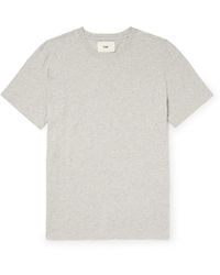 Folk - Assembly Cotton-Jersey T-Shirt - Lyst