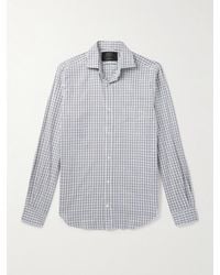 James Purdey & Sons - Checked Cotton Shirt - Lyst