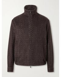 Altea - Arden Herringbone Blouson Jacket - Lyst