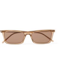 Saint Laurent - Sl 890 Betty Rectangular-Frame Acetate Sunglasses - Lyst