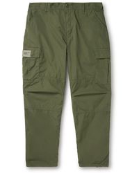 Neighborhood - Tapered Cotton And Nylon-blend Cargo Trousers - Lyst