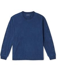 Blue Blue Japan - Kobolevi Printed Cotton-jersey T-shirt - Lyst