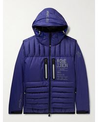 Moncler - Monthey Logo-Print Quilted Ripstop Hooded Down Ski Jacket - Lyst