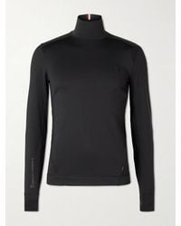Moncler - Slim-Fit Logo-Appliquéd Polartec Power Grid Base Layer - Lyst