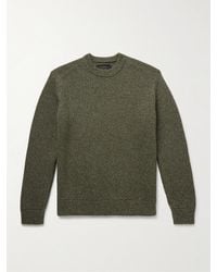 James Purdey & Sons - Glamis Ribbed Wool And Cotton-Blend Sweater - Lyst