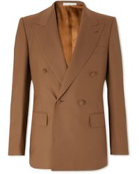 Umit Benan - Jacques Marie Mage Double-breasted Wool-twill Suit Jacket - Lyst