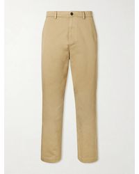 Barena - Straight-leg Cotton-gabardine Trousers - Lyst