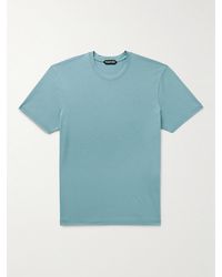 Tom Ford - Lyocell And Cotton-blend Jersey T-shirt - Lyst
