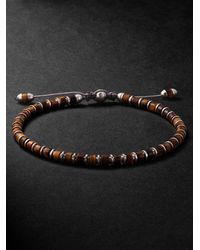 M. Cohen - Sapet Armband mit Zierperlen aus Tigerauge und Details aus Sterlingsilber - Lyst