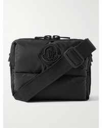 Moncler - Legere Logo-Appliquéd Quilted Shell Messenger Bag - Lyst