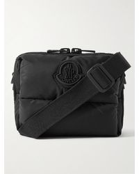 Moncler - Legere Logo-Appliquéd Quilted Shell Messenger Bag - Lyst