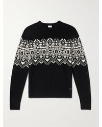 Bogner - Luci Fair Isle Virgin Wool Sweater - Lyst