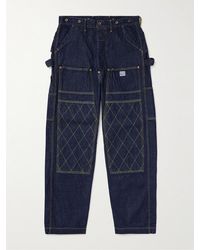 Kapital - Lumber Straight-leg Panelled Jeans - Lyst