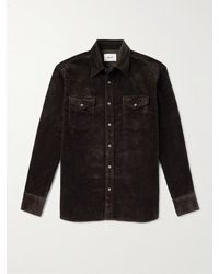 NN07 - Ricky 50004 Hemdjacke im Western-Stil aus Biobaumwollcord - Lyst