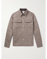Bottega Veneta - Wool-blend Twill Overshirt - Lyst
