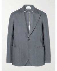 Oliver Spencer - Laurel Unstructured Linen Suit Jacket - Lyst