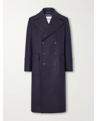 Valstar - Clifford Double-Breasted Wool-Blend Felt Coat - Lyst