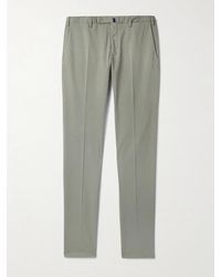 Slowear - Venezia 1951 Slim-Fit Stretch-Cotton Twill Trousers - Lyst