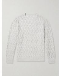 Aimé Leon Dore - Cable-Knit Cotton-Blend Sweater - Lyst
