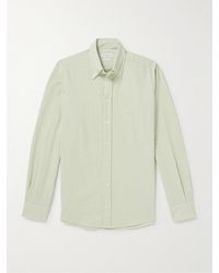 Richard James - Gestreiftes Hemd aus Baumwolle mit Button-Down-Kragen - Lyst