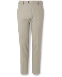 Lardini - Straight-Leg Virgin Wool-Blend Suit Trousers - Lyst