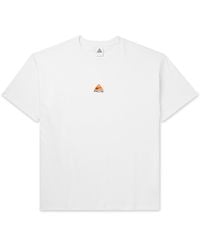 Nike - Nrg Acg Logo-embroidered Jersey T-shirt - Lyst