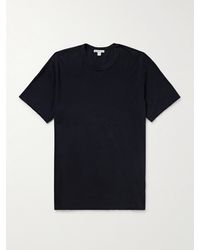 James Perse - Cotton-Jersey T-Shirt - Lyst