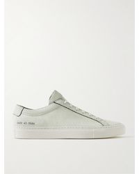 Common Projects - Original Achilles Cracked-leather Sneakers - Lyst