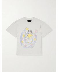 NAHMIAS - Heaven Printed Cotton-Jersey T-Shirt - Lyst