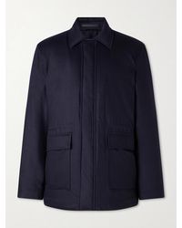 Sunspel - Padded Wool-blend Field Jacket - Lyst