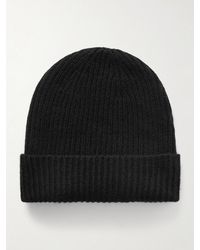 William Lockie - Ribbed Cashmere Beanie - Lyst