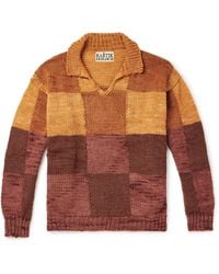 Kartik Research - Jacquard-Knit Wool Sweater - Lyst