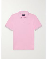 Vilebrequin - Slim-Fit Logo-Embroidered Cotton-Piqué Polo Shirt - Lyst