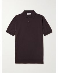 John Smedley - Payton Slim-Fit Merino Wool Polo Shirt - Lyst