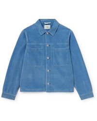 Folk - Zaki Cotton-Corduroy Jacket - Lyst