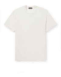Tom Ford - Slim-fit Lyocell And Cotton-blend Jersey T-shirt - Lyst
