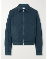 Dries Van Noten - Cotton-Blend Blouson Jacket - Lyst