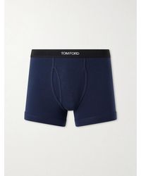 Tom Ford - Stretch Cotton-Blend Jersey Boxer Briefs - Lyst