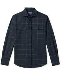 Ralph Lauren - Checked Cotton-Flannel Shirt - Lyst