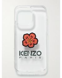 KENZO - Logo-print Pvc Iphone 14 Pro Max Phone Case - Lyst