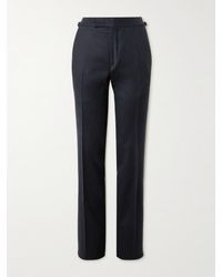 Tom Ford - Straight-leg Wool-blend Suit Trousers - Lyst