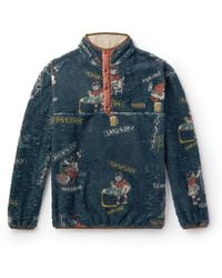 Kapital - Kountry Calendar Printed Fleece Sweatshirt - Lyst