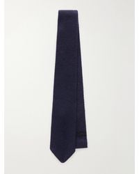 ZEGNA - 6.5Cm Knitted Cashmere Tie - Lyst