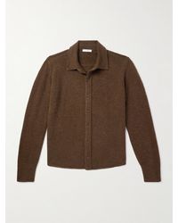 The Row - Lautaro Virgin Wool And Cashmere-Blend Cardigan - Lyst