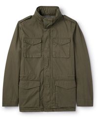 Herno - Tigri Cotton-gabardine Hooded Field Jacket - Lyst