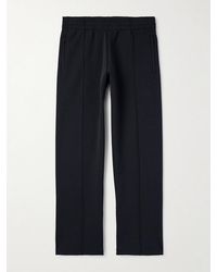 Burberry - Straight-Leg Argyle Jacquard-Knit Track Pants - Lyst